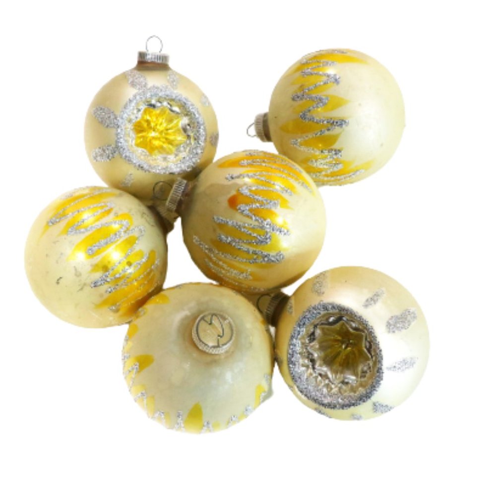 Vintage West Germany Christmas Ornaments